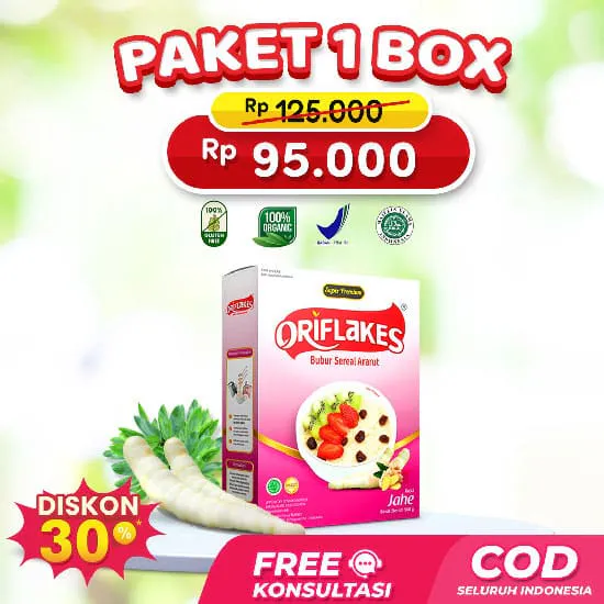 Paket 1 Box Oriflakes 1x350g